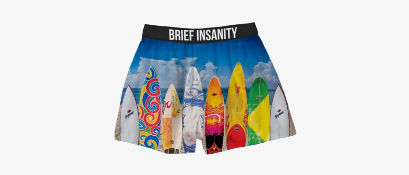 Surfboard Boxer Shorts - Boxer Shorts, transparent png #2123524