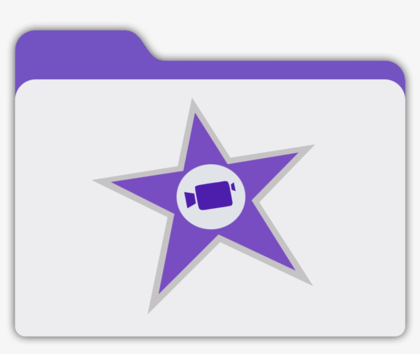 Imovie Icon Folder - Imovie Folder Icon Mac, transparent png #2123575