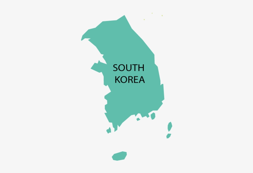 South Korea - South Korea Map Transparent, transparent png #2123747