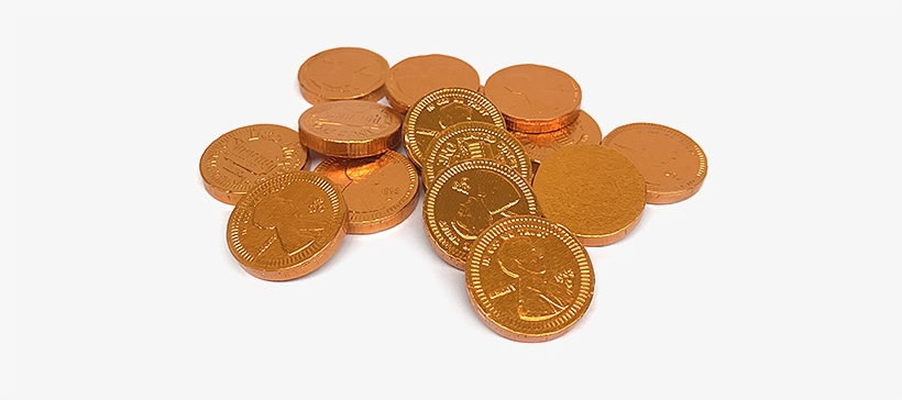 Fort Knox Small Copper Milk Chocolate Pennies - Fort Knox, transparent png #2123888