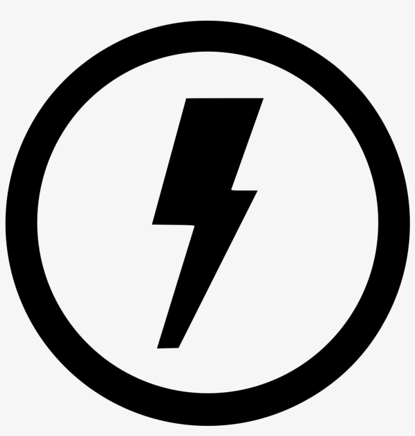 Electric Electricity Shock Round Error Notice Comments - Play Video Icon Png, transparent png #2123961