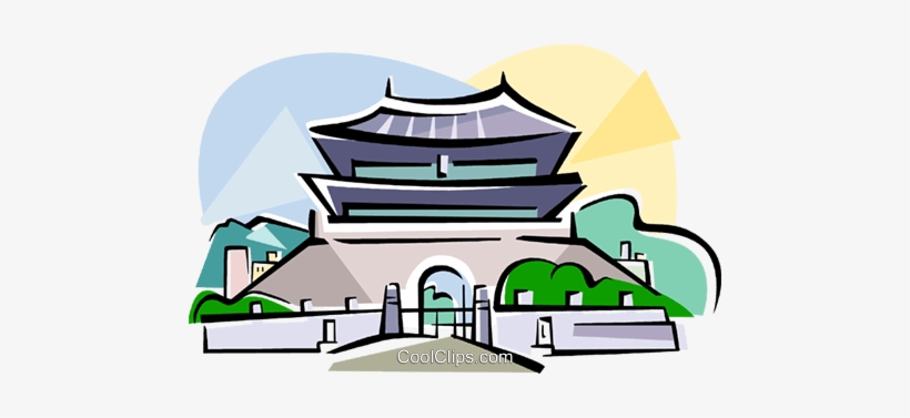 Korea The South Gate Of Seoul - South Korea Landmark Png, transparent png #2124048