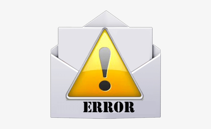 Mail Error, transparent png #2124248