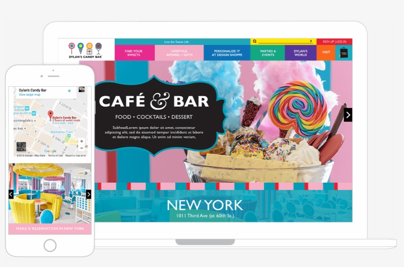 Responsive Landing Page - Caramello Candy Bar, transparent png #2125596