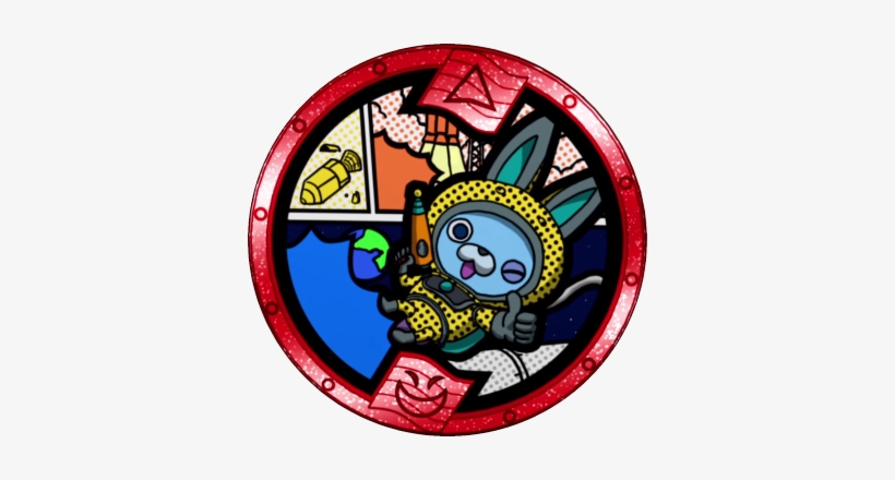 Usapyon Medal - Usapyon Yo Kai Medal, transparent png #2125913