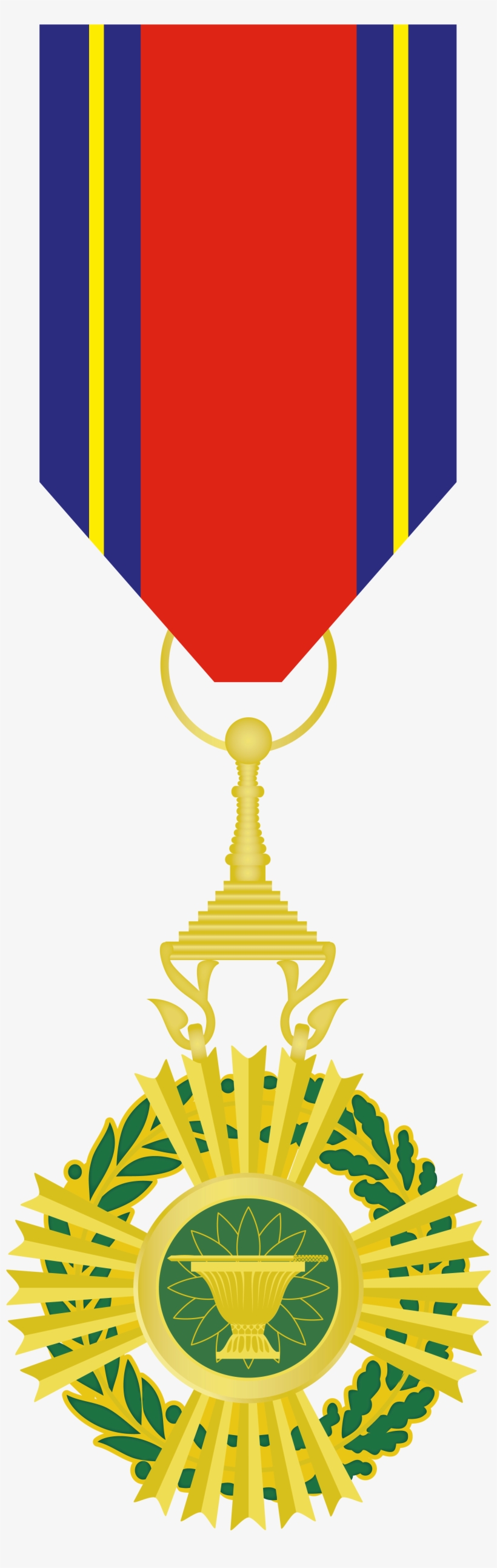 Royal Order Of Sahametrei, Knight Class Medal - Order Medal Png, transparent png #2125915