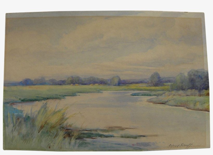 Wetland Drawing Watercolor - Art, transparent png #2126054