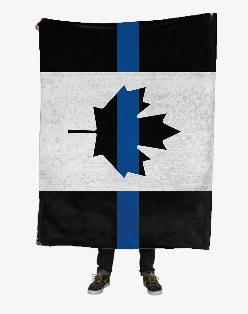 Thin Blue Line Flag Canada, transparent png #2126655
