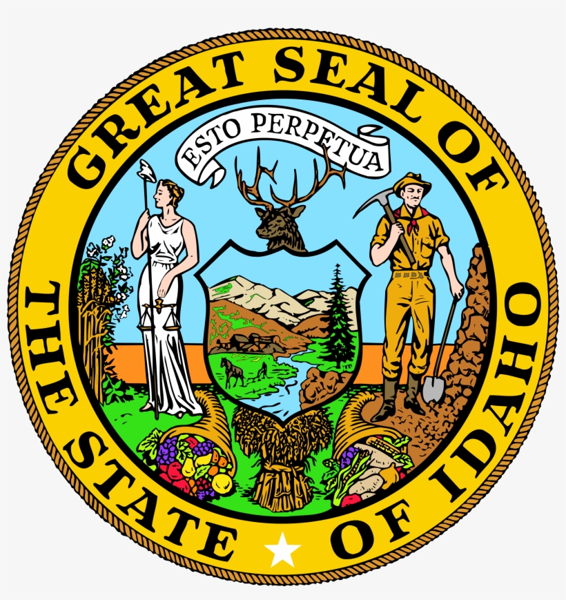 Idaho State Seal Png - Idaho Seal, transparent png #2127278