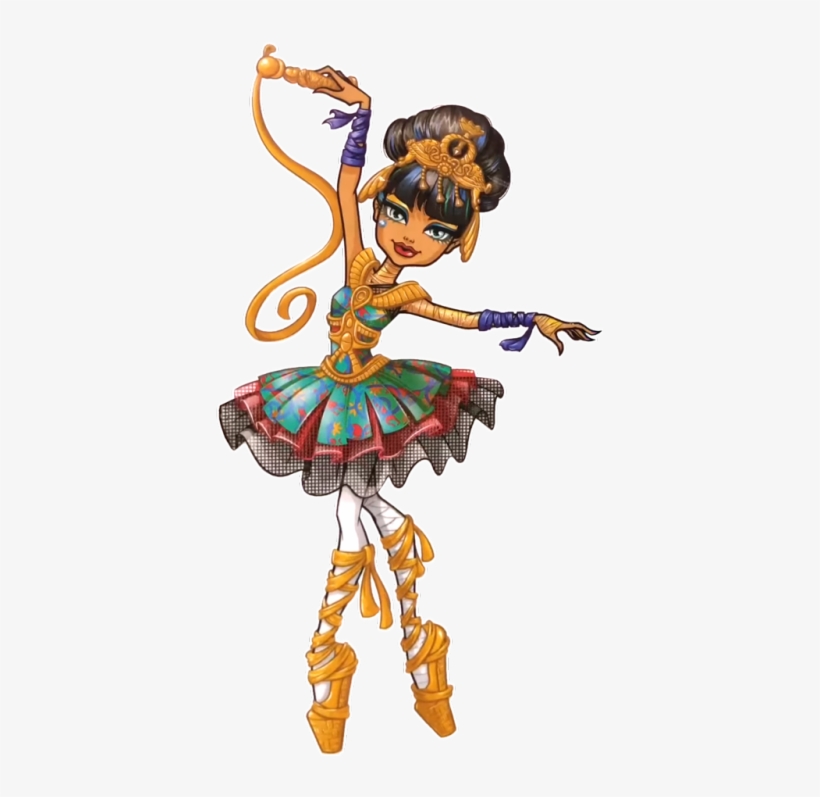 Nuevo Artwork/png De Cleo De Nile - Monster High Ballerina Ghouls, transparent png #2127357