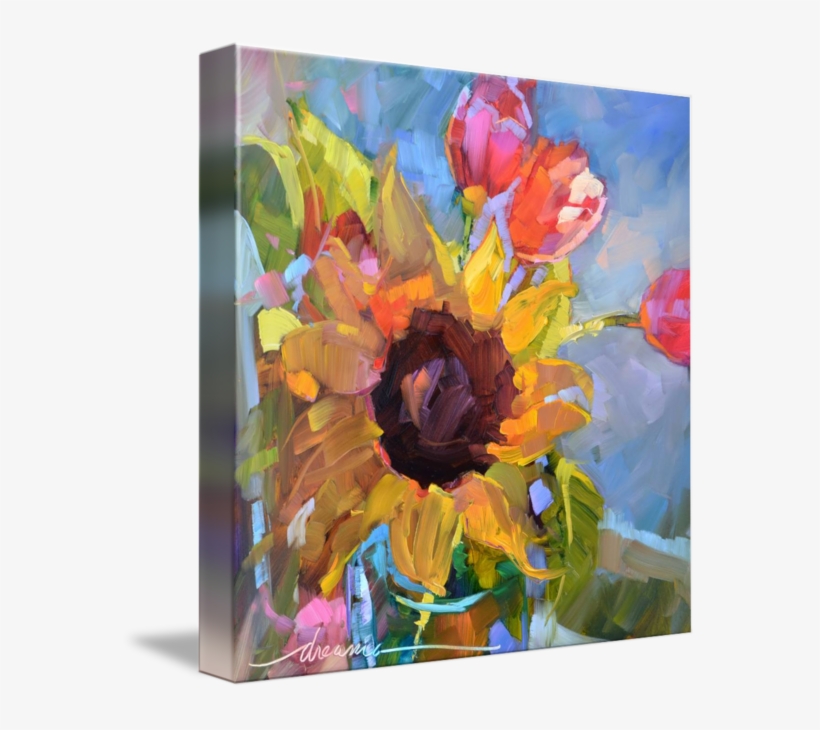 "all Aglow" By Dreama Tolle Perry - Gallery-wrapped Canvas Art Print 16 X 16 Entitled All, transparent png #2127561