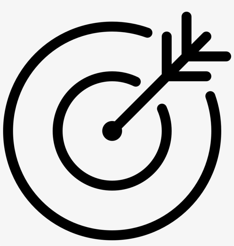 Work Goals Target Arrow - Icon, transparent png #2127774