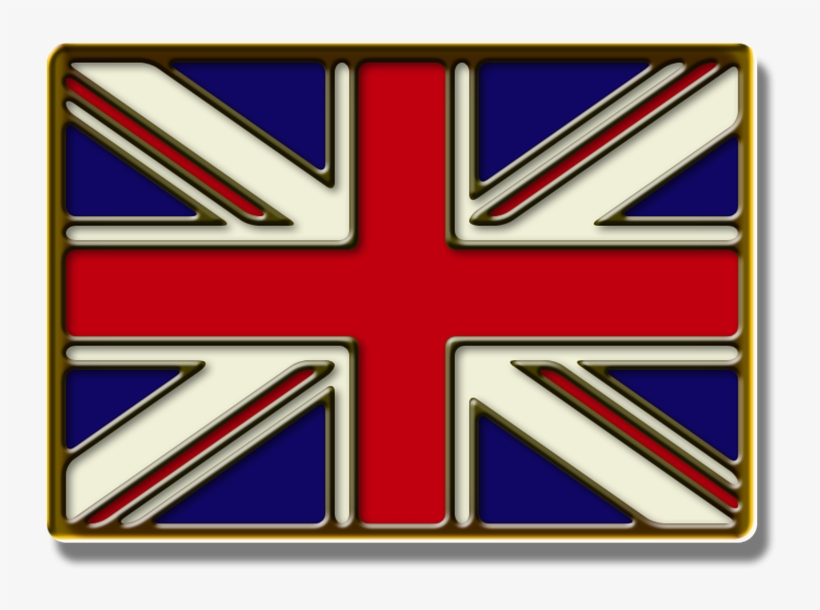Union Jack Flag British England Monarchy U - Cartoon Drawing Of A England Flag, transparent png #2128068