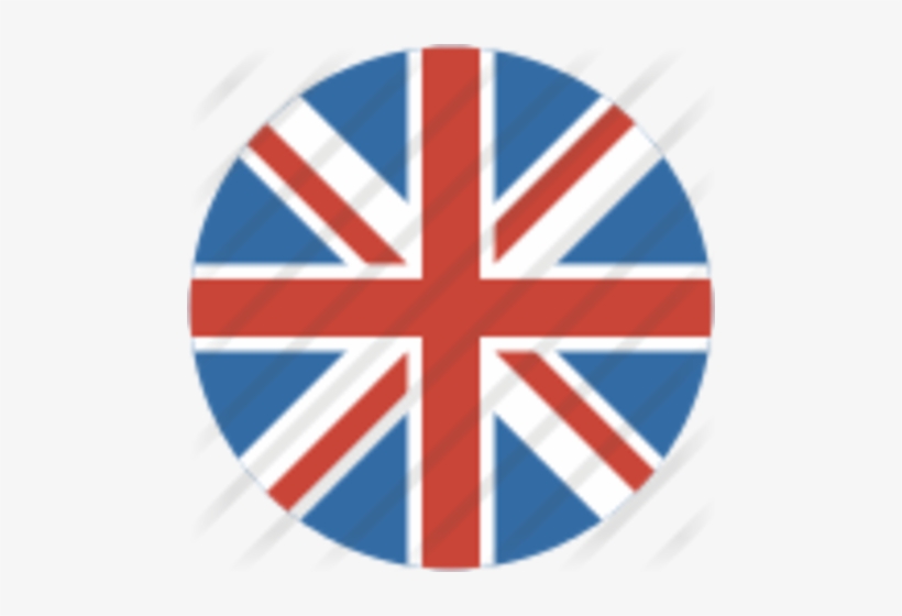 Spain Trades With England - Uk Flag Icon Circle, transparent png #2128104