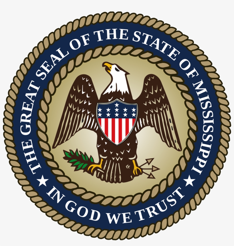 Mississippi State Seal Png - Mississippi Seal, transparent png #2128167