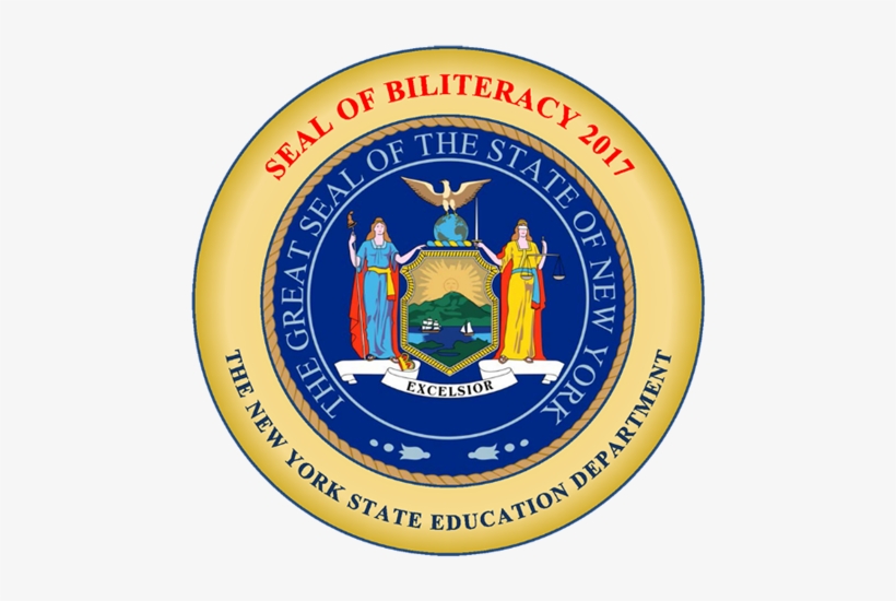 New York State Seal Of Biliteracy - Seal Of Biliteracy Ny State, transparent png #2128192