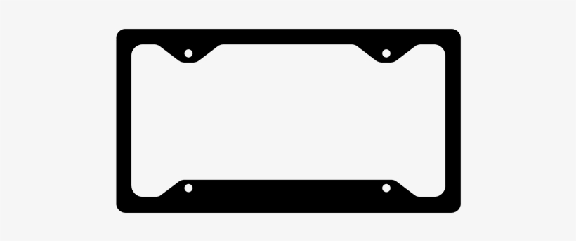 Rainbow License Plate Frame, transparent png #2128220