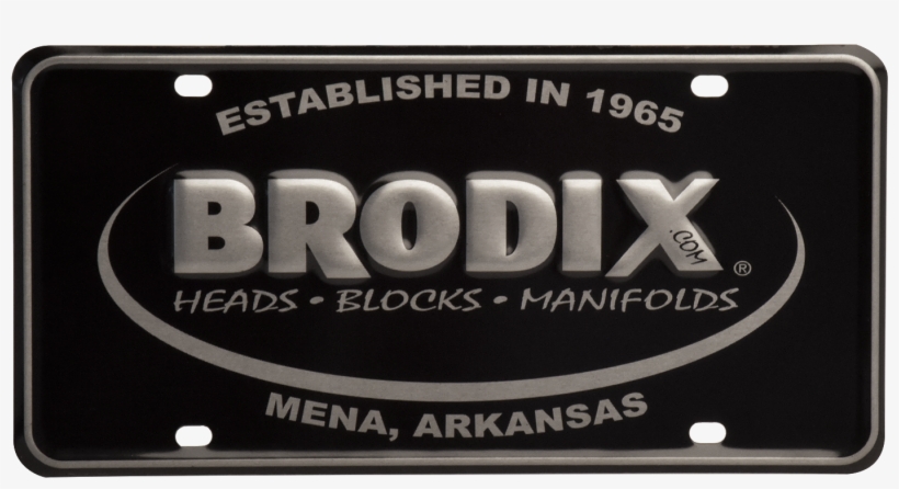 Ms Brodix License Plate - Metal, transparent png #2128445