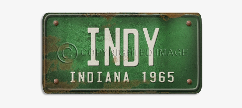 Indiana License Plate Indy - Indiana Indy License Plate Wood Art, transparent png #2128829