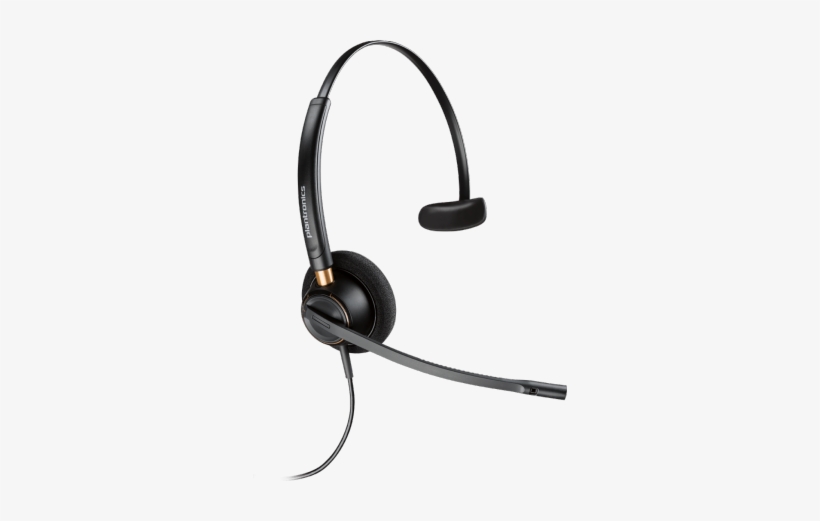 Encorepro 520, Over The Head, Binaural, Voice Tube - Plantronics Hw510, transparent png #2129186