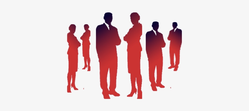 Upload - Silhouette Of The Businessman And Businesswoman, transparent png #2129258