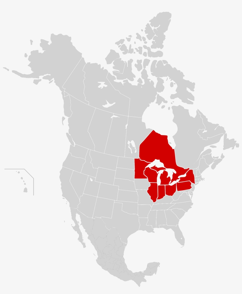 Great Lakes Region - Blackout Of 2003, transparent png #2129532