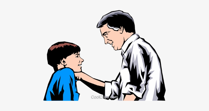 Father & Son Royalty Free Vector Clip Art Illustration, transparent png #2129977