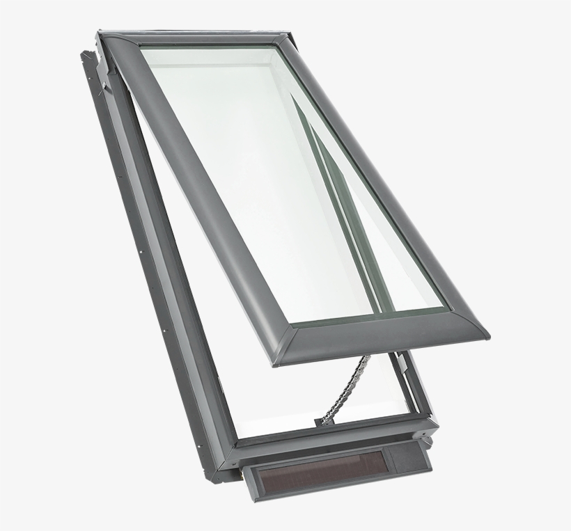 Solar Powered "fresh Air" Skylights - Signs A Velux Window Is Leaking, transparent png #2130244
