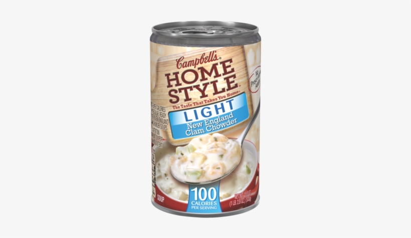 Light New England Clam Chowder - Campbell Chicken Noodle Soup, transparent png #2130850