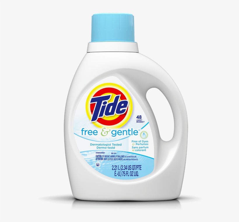 Tide Detergent, Free & Gentle - 141 Oz, transparent png #2131134