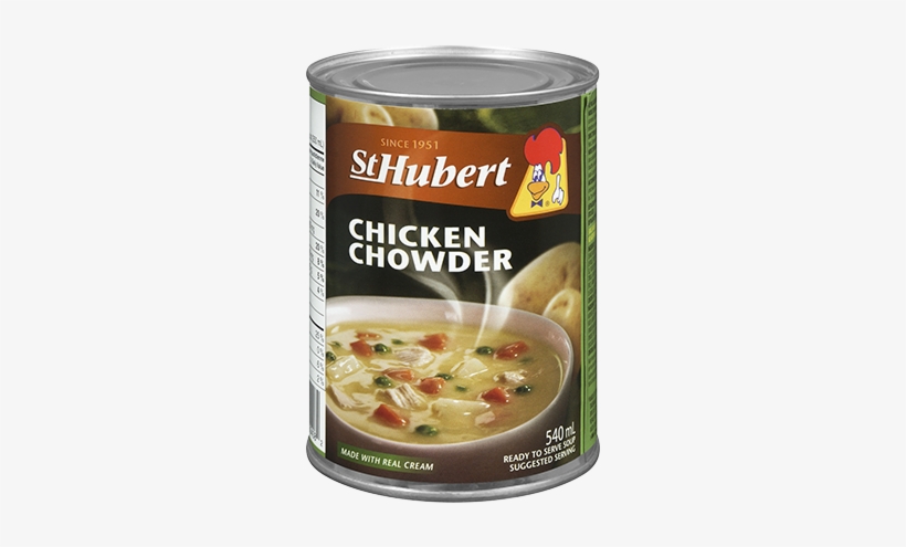 Chicken Chowder - St. Hubert St-hubert Chicken Noodle Soup, transparent png #2131163