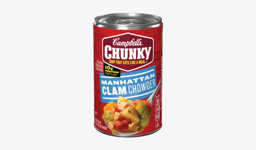 Manhattan Clam Chowder - Campbell's Chunky Vegetable Soup, transparent png #2131303