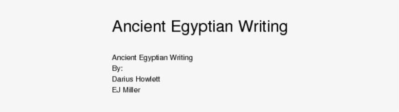 Thereare Over 700 Hieroglyphic Symbols - Watt Second, transparent png #2131567