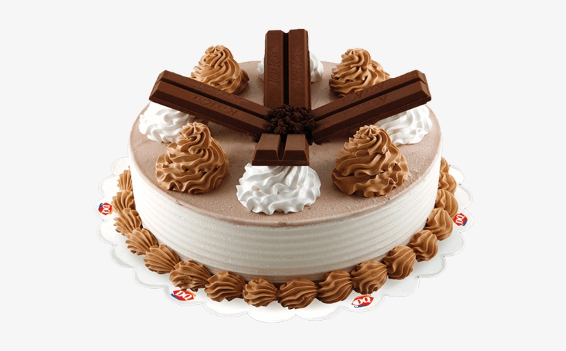 An All Time Favorite Around The World - Dairy Queen Kit Kat Cake, transparent png #2131724