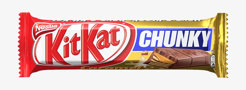 Kitkat® Chunky Caramel Chocolate - Nestle Kitkat Chunky 40g, transparent png #2131868