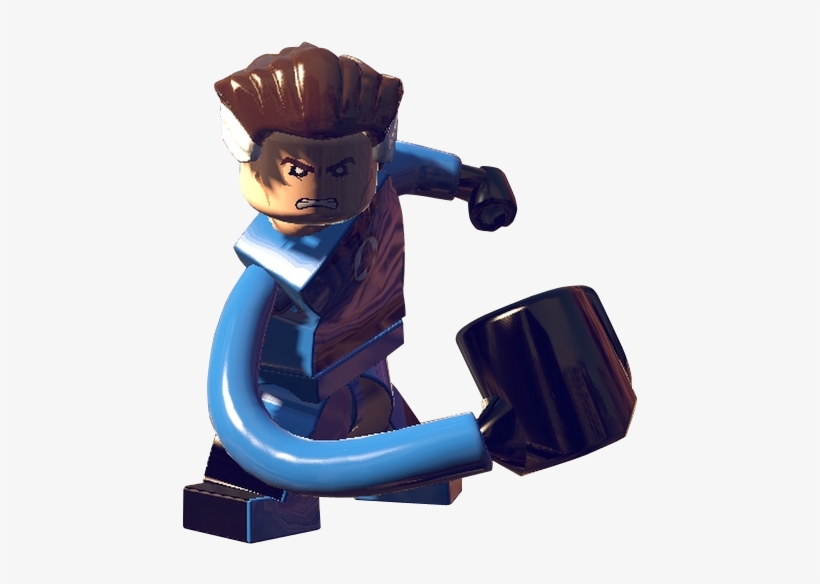 Reed Richards From Lego Marvel Super Heroes 0001 - Png Human Torch Lego Marvel Superheroes, transparent png #2132113