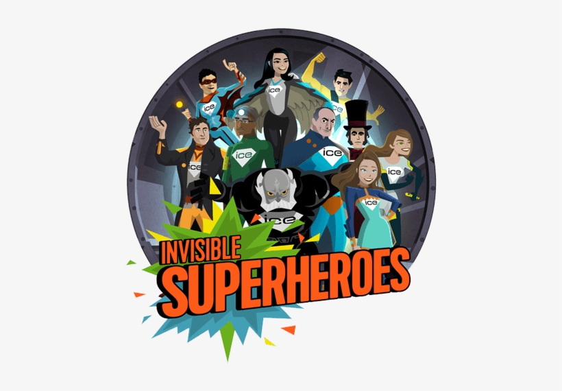 Our Invisible Superheroes Exhibition At One Great George - Invisible Superheroes Ice, transparent png #2132166