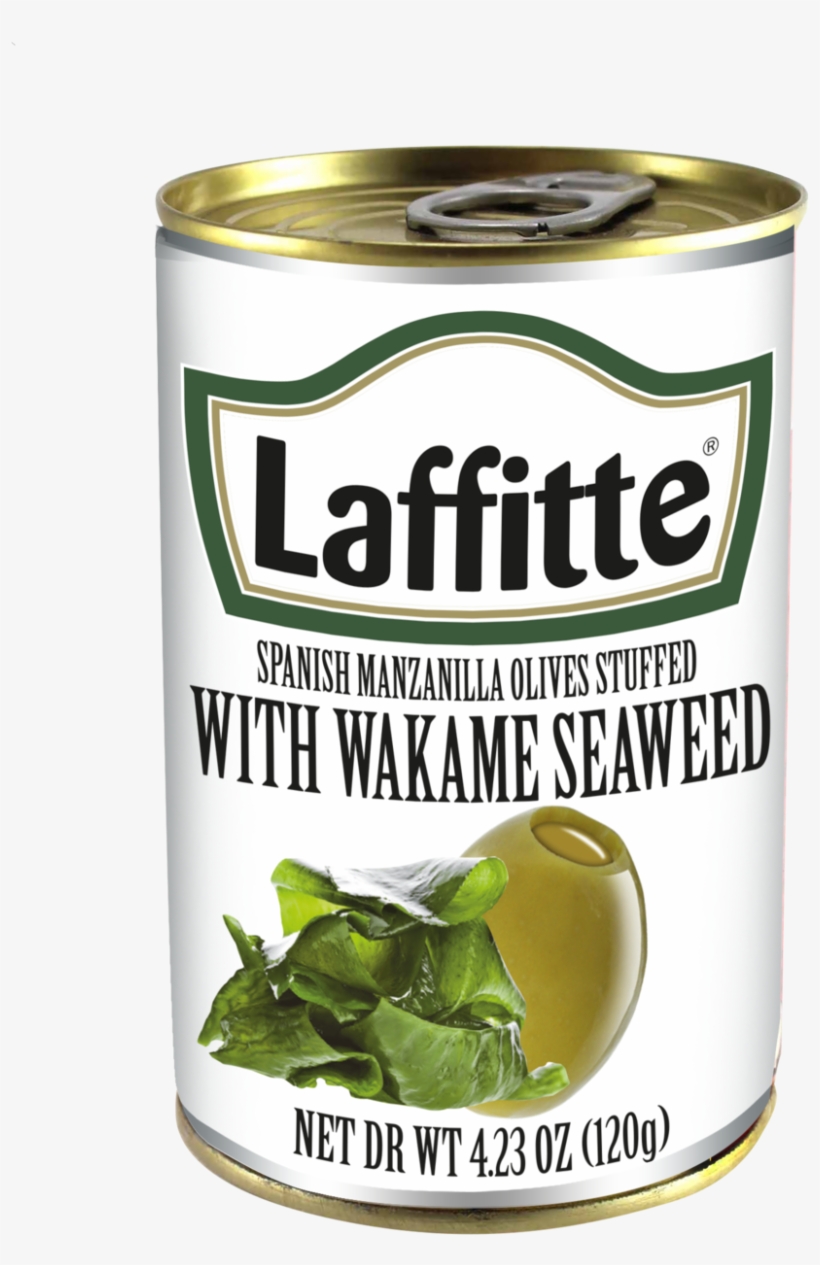 Stuffed Manzanilla With Wakame In Tin, transparent png #2132224
