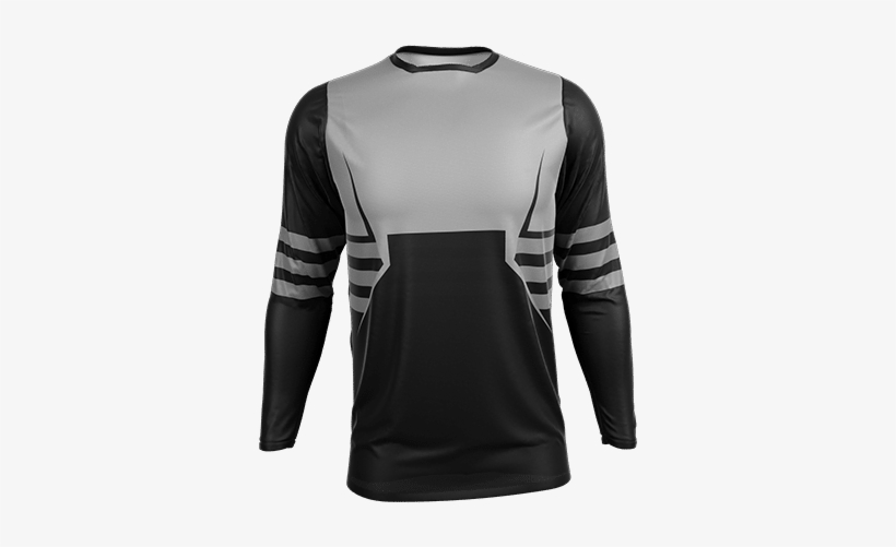 Custom Jersey Design Transition - White Black Jersey Design, transparent png #2132603