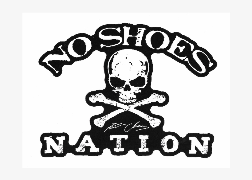 Kenny Chesney No Shoes Nation Die Cut Decal - No Shoe Nation Shirt, transparent png #2132695