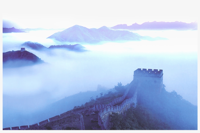 Great Wall Yunhai Scenery Background Picture - Wallpaper, transparent png #2132743