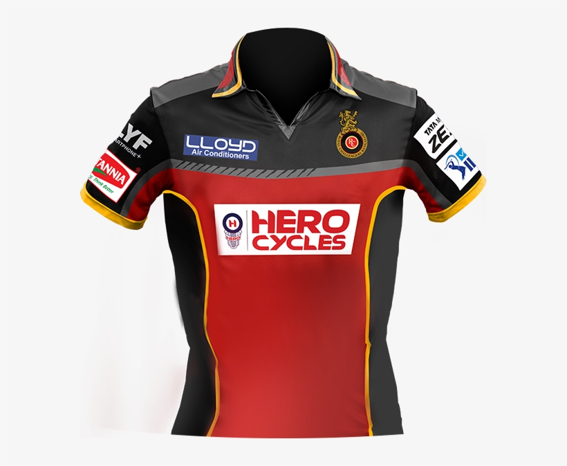 Green - Royal Challengers Bangalore Jersey 2017, transparent png #2132872