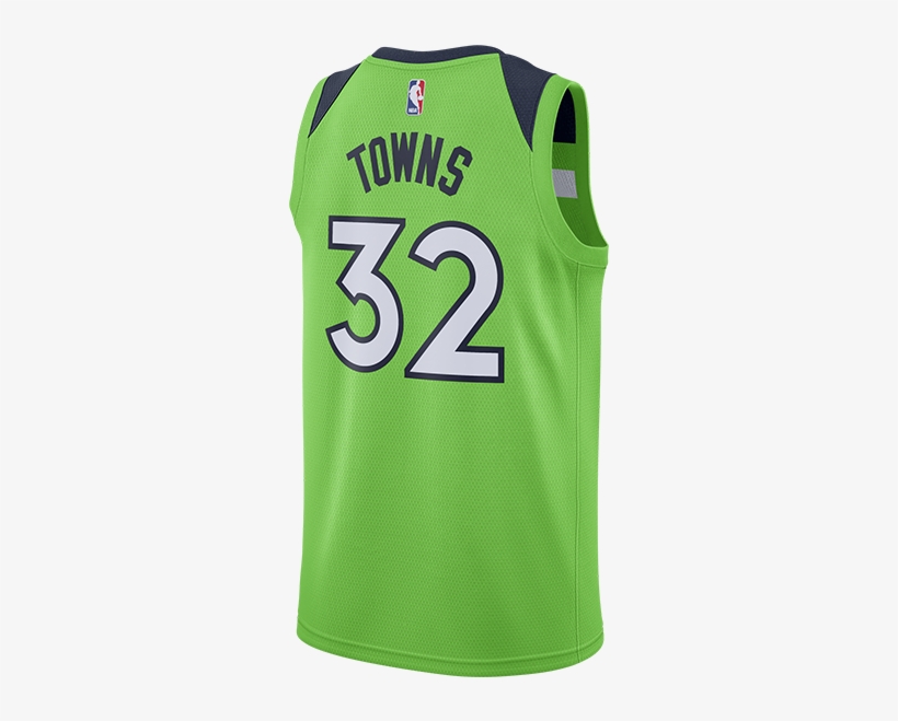 Minnesota Timberwolves Karl-anthony Towns Statement - Timberwolves Jersey, transparent png #2132995