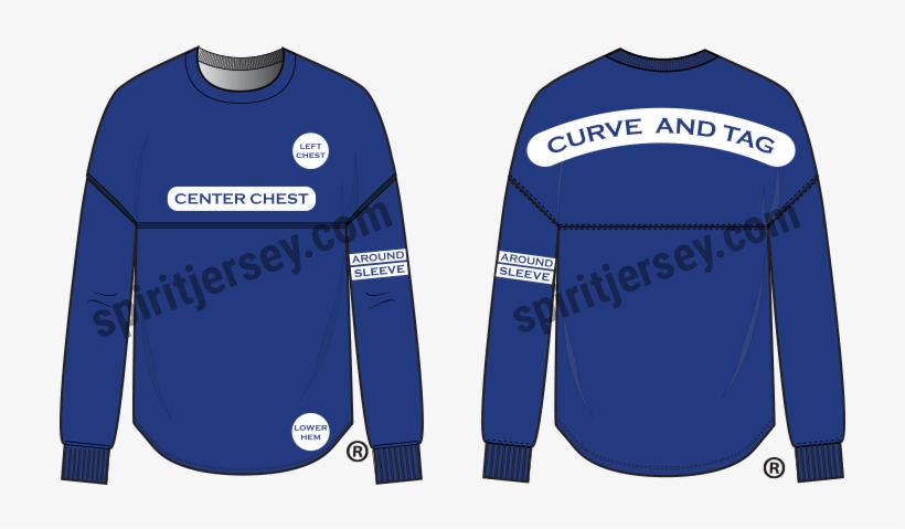 Basic Designsletters, Words, Line Art - Spirit Jersey Shirt Design, transparent png #2133165
