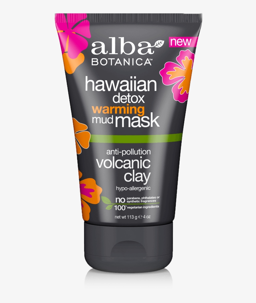 Size - 4 Oz0 - 3 Oz - Alba Botanica - Hawaiian Detox Scrub Volcanic Clay, transparent png #2133195