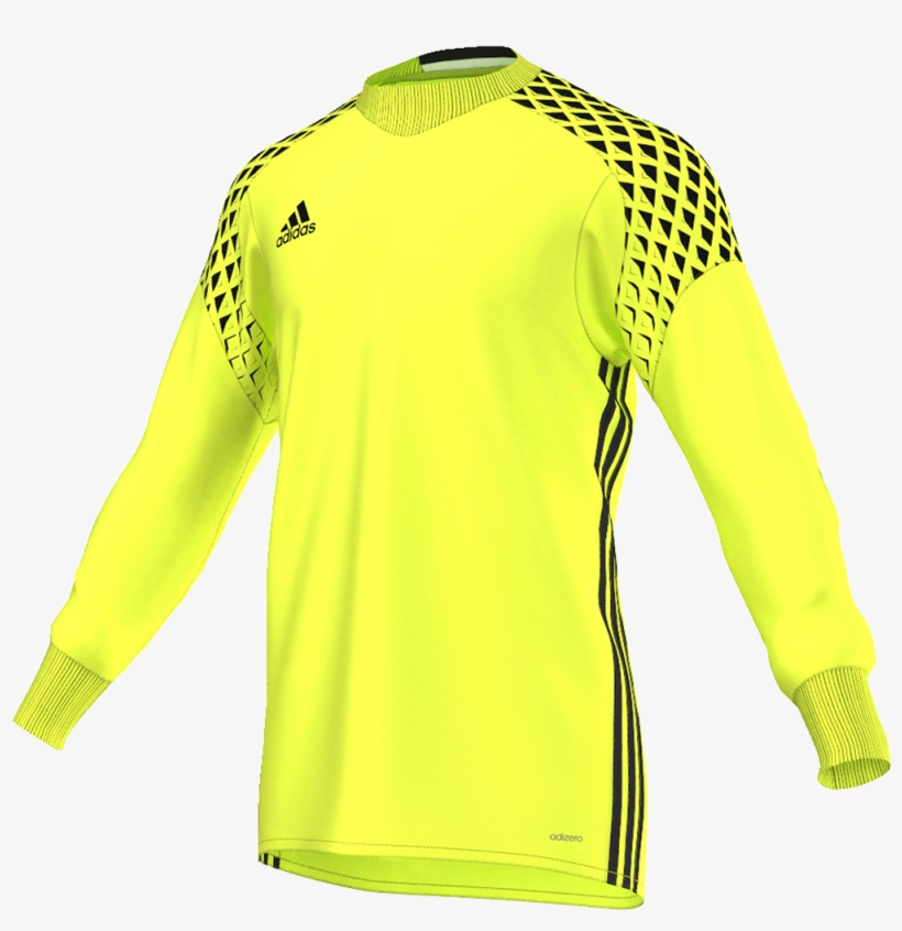 Adidas Onore 16 Youth Goalkeeper Jersey - Adidas Goalkeeper Jersey 2017 - Free Transparent PNG 