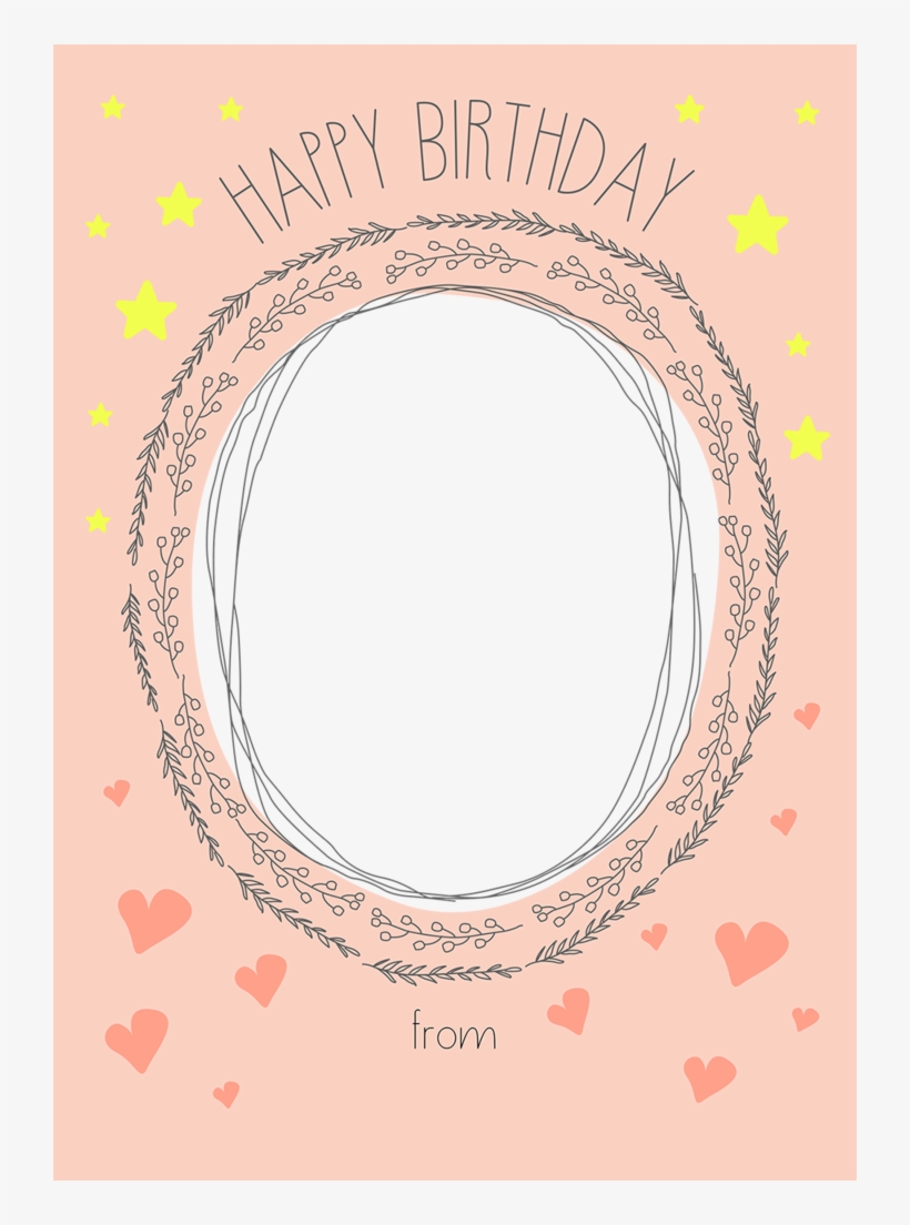 Happy Birthday Frame - Birthday Frame, transparent png #2133921