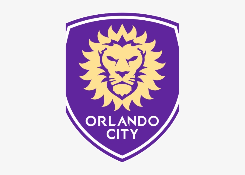 The Orlando City Soccer Club Lions Have Partnered With - Orlando City Soccer Crest, transparent png #2134093