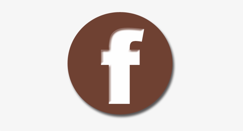 Like Us On Facebook - Brown Facebook Icon Png, transparent png #2134595