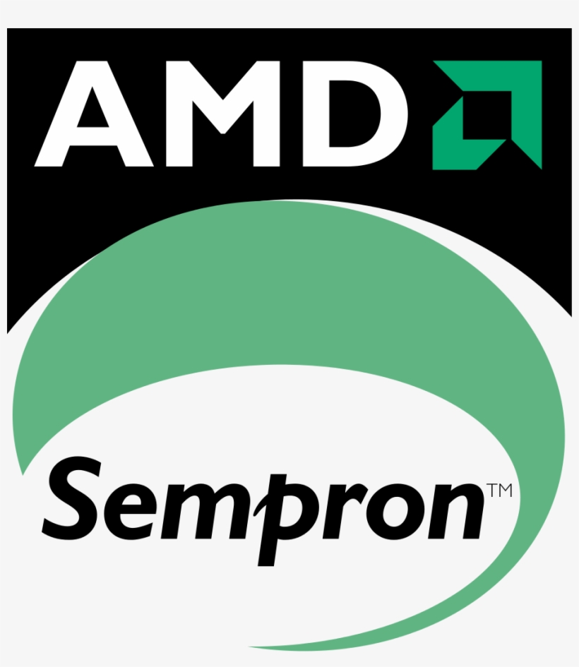 Amd Sempron Processor Logo - Amd Sempron Logo, transparent png #2135387